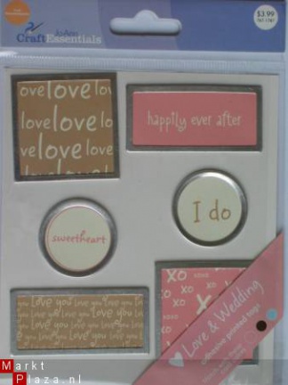 EURO KNALLER: jo ann metal rim tags love