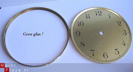 === Wijzerplaat / deur pendule = gebruikt === 4606