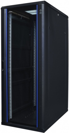 32U 19inch serverkast patchkast glazen voordeur BxDxH 600x1000x1600mm