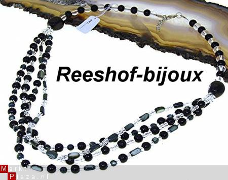 Mooie lange edelstenen ketting!