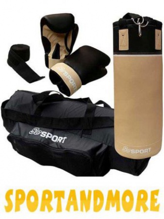 Bokshandschoenen van PU met leer 10 ounce (NIEUW) - Afbeelding 4