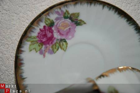 *** 2 mooie rozen kop en schotels *** - Afbeelding 5