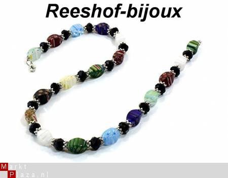 NIEUW: SCHITTERENDE EXCLUSIEVE ARMBAND VAN MURANO GLAS
