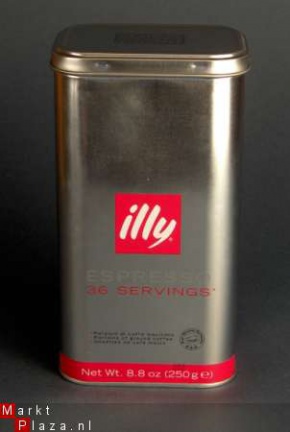 Illy koffieblik - nr. 1