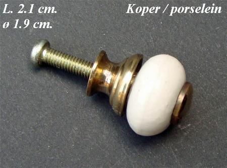= Deurknopje = staande klok / tafelklok= 9105