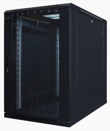 18U 19" serverkast patchkast stalen geperforeerde deuren 600x1000x1000 mm