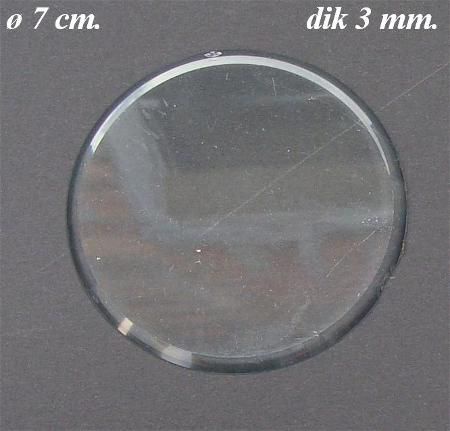 === Geslepen vlak glas = gebruikt === 9880