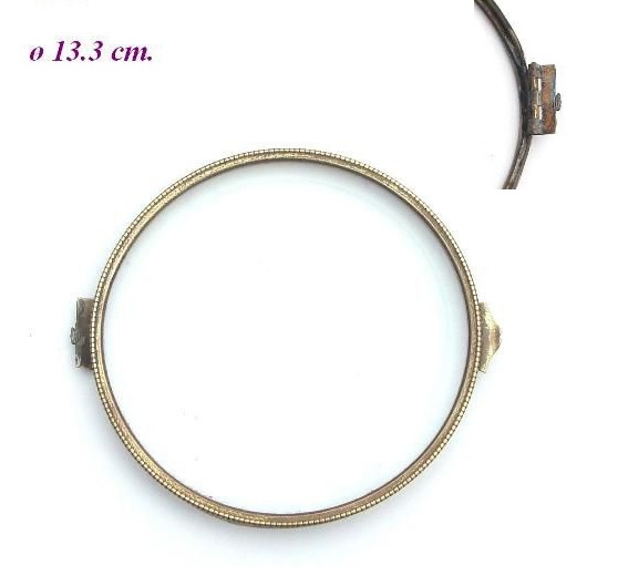 === Klokstel deur = geslepen glas = oud =10252