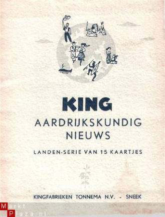 King Aardrijkskundig nieuws; 15 landkaartjes Europa - nr. 1