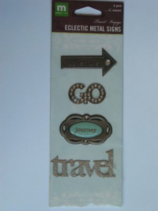 making memories eclectic matal signs travel