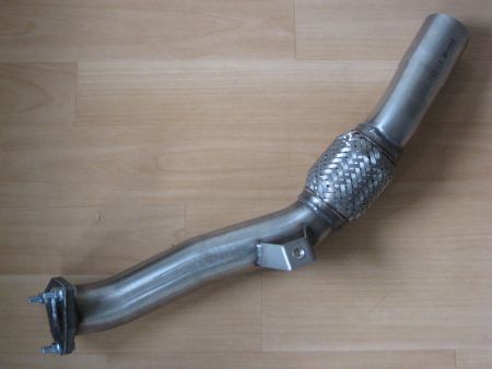 Downpipe Passat 1.8T lengterichting geplaatst vanaf cat - nr. 1