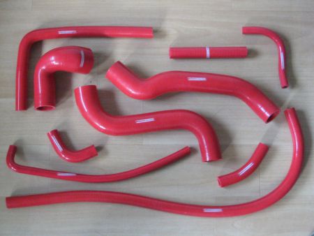 Silicone radiator en waterslangen Manta A/B 2.0E / 2.0I - Afbeelding 3
