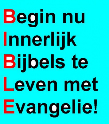 Het evangelie, blijde boodschap van God zijn Bijbel. is 220 x gelezen.