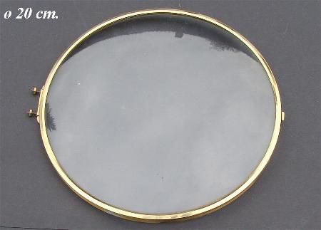 === Pendule deur = bol glas = gebruikt = 11472