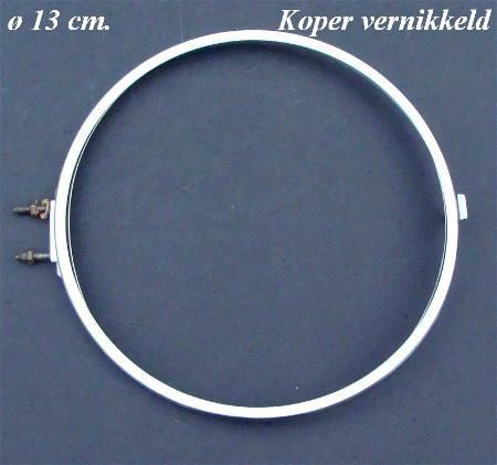 === Klokring = koper vernikkeld = oud = 11831