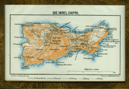 Die Insel Capri (ingelijst) - nr. 1