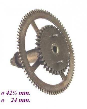 === Uur / minutenrad = Schwartzwalder = oud === 12600