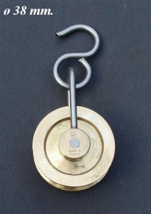 = Katrol Engelse staande klok = touw = 13354