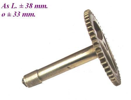 = Minuten wiel = Engelse staande klok =13625