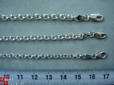 Overzicht zilveren Jasseron armbandjes, bedelarmbandjes