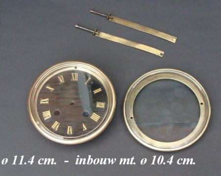 Wijzerplaat / deur / Franse pendule =15223