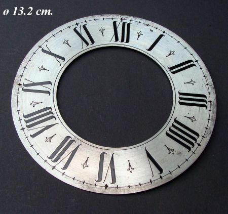 = Wijzerplaat = Zaanse klok = gebruikt =15251 - nr. 1