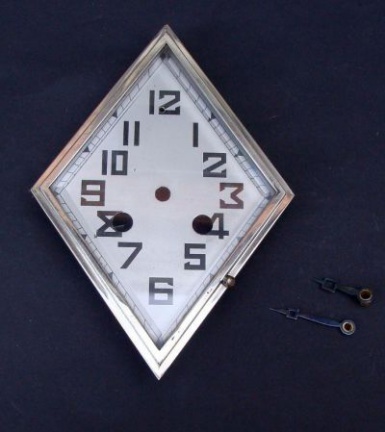 === Wijzerplaat / wijzers = Art Nouveau = oud === 15305
