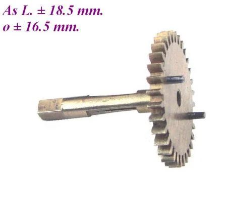 Minuutpijp = Franse pendule / regulateur =16085