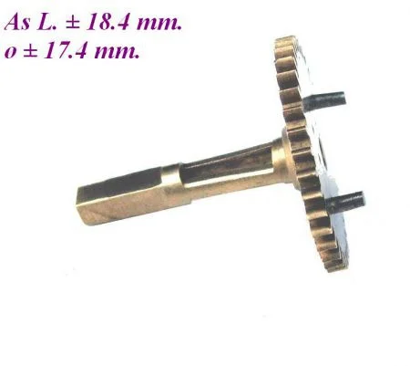 Minuutpijp = Franse pendule / regulateur =16083