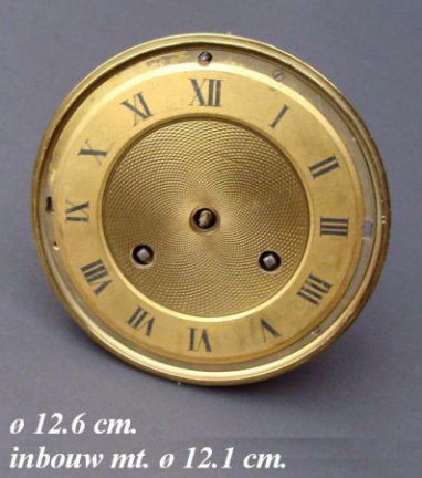 === Pendule uurwerk = opknapper = oud === 16284