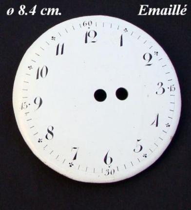 === Wijzerplaat = Emaillé = oud === 16570