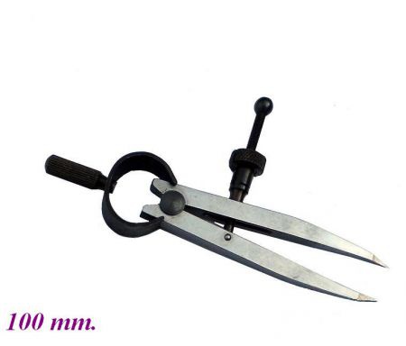 === Veerpasser = 100 mm. = nieuw === 17274