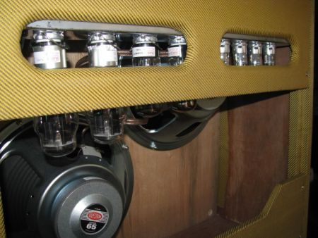 Fender twin Tweed Clone''JPSG FAT BASTARD '' 40 w handmade - Afbeelding 3