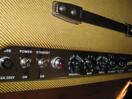 Fender twin Tweed Clone''JPSG FAT BASTARD '' 40 w handmade - Afbeelding 5