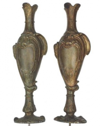 === 2 Klokstel onderdelen = oud === 17976