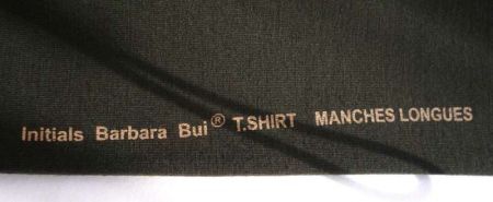 Nieuwstaat- Merk T Shirt "Barbara Bui Initials" M/40 - Afbeelding 3