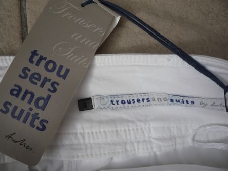Nieuw met labels-Kuitbroek"Trousers and suits-38 - Afbeelding 2