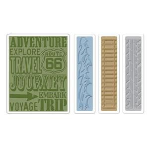 Tim Holtz alterations texture fades travel signs set