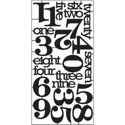 Tim Holtz idea-ology alpha parts numeric
