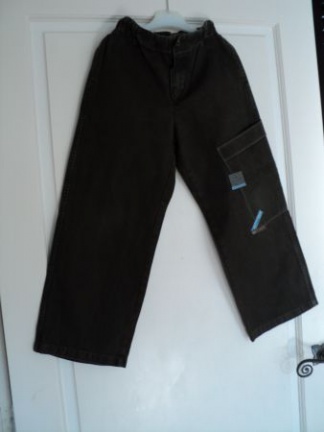 Jean Bourget olijf groene broek maat 128 - nr. 1