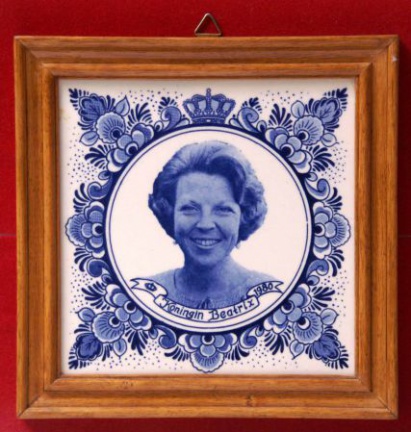 Tegel Koningin Beatrix 1980 - nr. 1