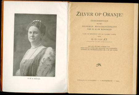 Zilver op Oranje (Wilhelmina 1923) - Afbeelding 2