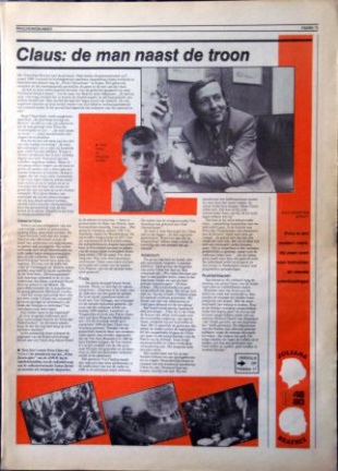 Nieuwe Apeldoornse Courant - inhuldiging Beatrix 1980 - Afbeelding 2