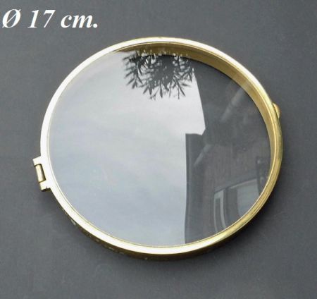 === Pendule deur = bol glas = gebruikt === 22398
