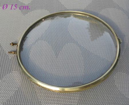 === Pendule deur = bol glas = gebruikt === 22887