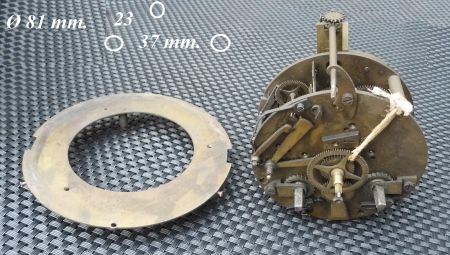 === Pendule uurwerk = oud === 22913