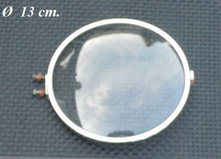 === Pendule deur = bol glas = gebruikt === 23037