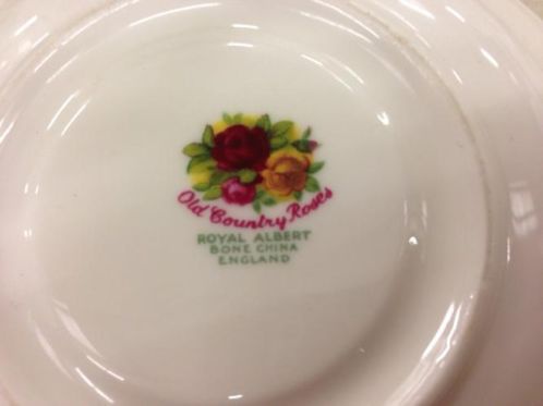 2 kop schotels Royal Albert "Old country rose" - Afbeelding 4
