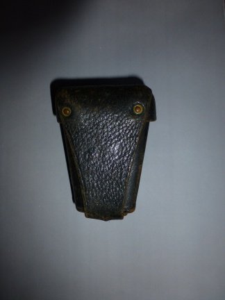Leder Hembrug tasje voor 1940 - nr. 1