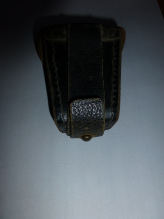 Leder Hembrug tasje voor 1940 - Afbeelding 4
